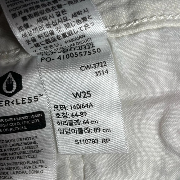 Levi’s 501 Tie-Dye White Button Fly Cut-off Shorts -Size 25 Custom - Picture 8 of 8